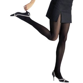 ENYA-KARIN Cabifi Elastic Stockings, 70 Denier, Prevents Heavy Legs, Graduated Compression, Pantyhose, Lymphatic Swelling, Easy Toes, Durable, Double Covering Material, Honeycomb Braid, Tightening,