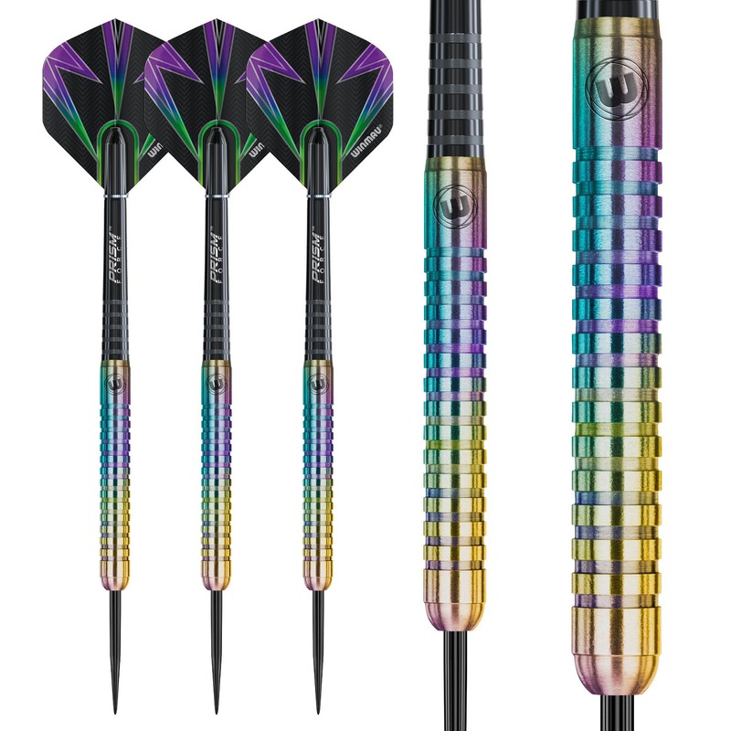 WINMAU Foxfire Urban 24 Gram Professional Tungsten Darts Set with