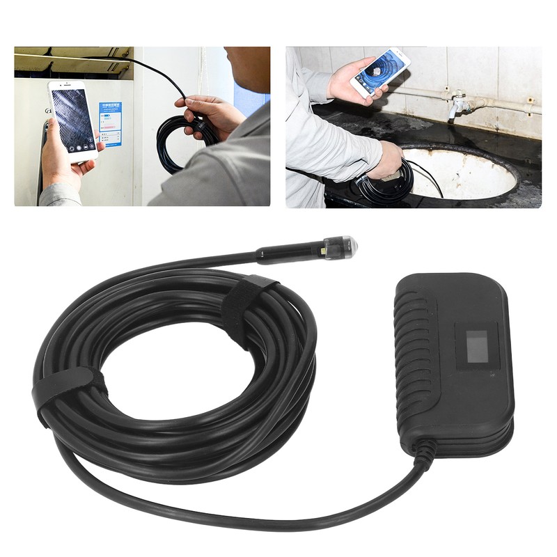 Industrial Endoscope Wifi HD Waterproof Bendable Inspection Borescope for Tube