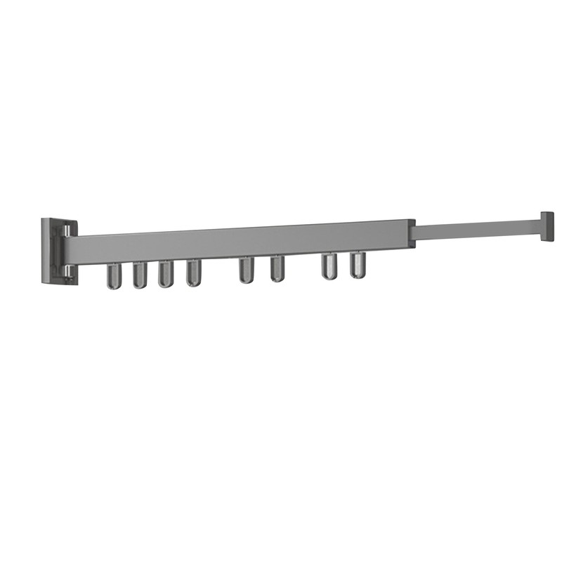 Clothes Drying Rack Aluminum Alloy Retractable Laundry Drying Rack Balcony