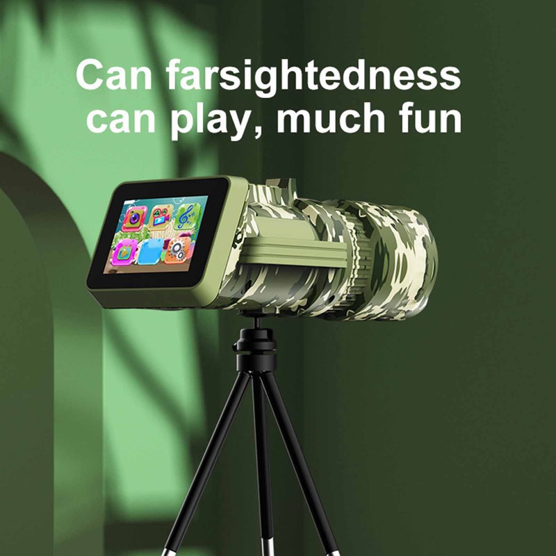 Children Monocular Telescope HD 16x Zoom Professional Monocular Scope Camera