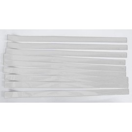Pro-Tuff Decals 1" Wide Football Helmet Stripe 20 Mil Thick (Pack of 25) Helmet Tape (White)