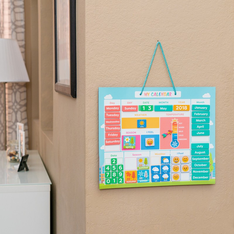 My First Daily Magnetic Calendar for Kids