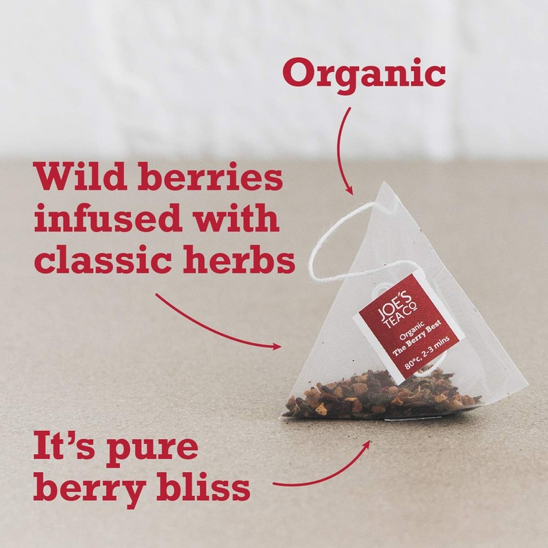 Joe's Tea Co. The Berry Best (3x15ct) - Organic Fruit