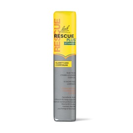 Rescue Plus Clarity & Composure B Vitamin Lozenges, Sugar Free Lozenges With Flower Essences Plus B Vitamins (Orange & Elderflower), For Moments Where We Experience Anxiousness