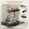 Delamu 2 Pack Metal Bathroom Organizers and Storage, 2 Tier