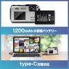 BLUEWIDE IP68 Waterproof Compact Digital Camera, Dustproof, Shockproof, 64 Megapixels,