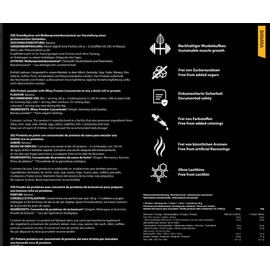 ORGAINIC Organic Whey Protein Powder, Organic Protein Powder from Germany, Grass Fed, 1000 g