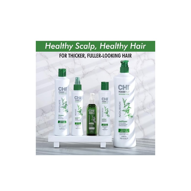 Chi Powerplus Conditioner for Unisex, 12 Oz