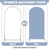 MODFUNS Dusty Blue Arch Backdrop Cover 3.3x6.6ft Spandex Arch Cover