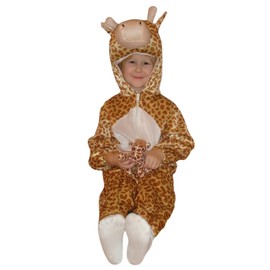Giraffe costume, J24, Size 74 - 134 for babies, small children and children, giraffe costume, carnival costume, fancy dress party, birthday present, 92/98, multicoloured