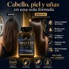 Biotina Para Belleza Cabello Uñas Y Piel 60 Cápsulas