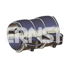 Pipe Coupling Double Bracket Clamp Connector Original Ernst (111539) Diameter 38 mm