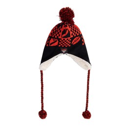 Essendon Bombers AFL Footy Sherpa Fleece Pom Pom Winter Beanie