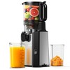Cold Press Juicer Machines, EUHOMY 5.7" Wide Feed Chute Juicer