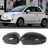 2 Pcs Door Side Rearview Mirror Cover Cap Left Right