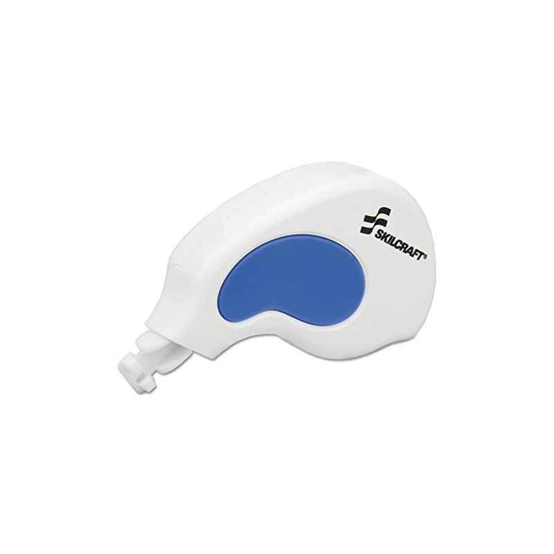 AbilityOne - Correction Tape -Non-Refillable, 10 Meters, White 7510-01-390-0717