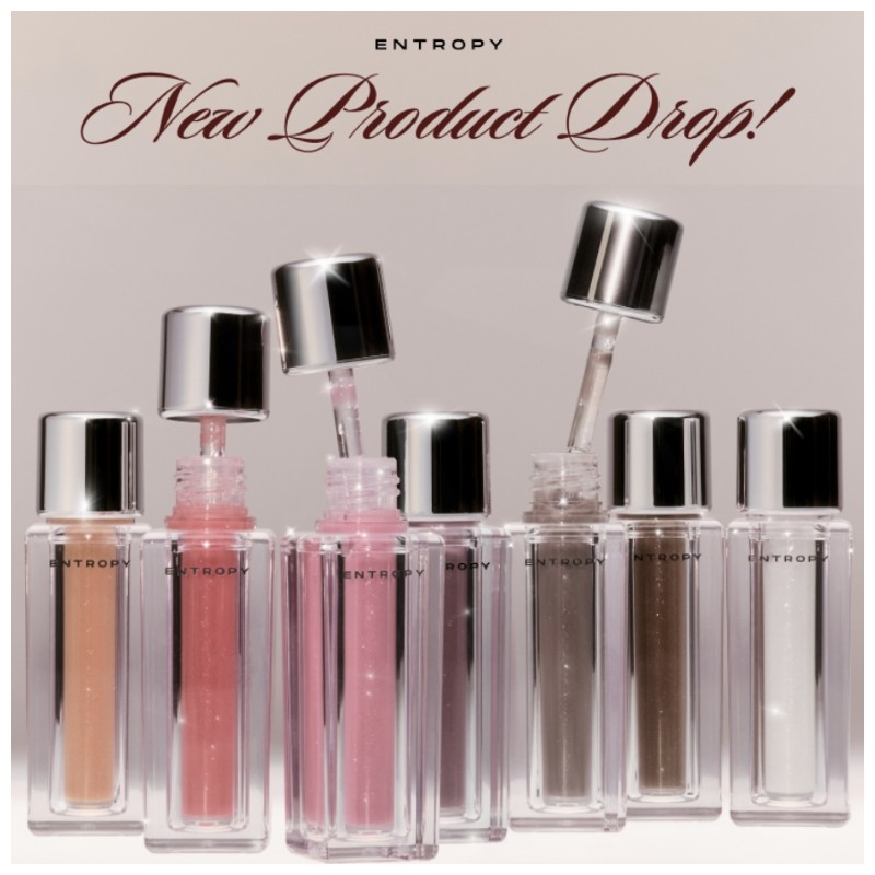 ENTROPY Tulle Gloss 2.6g, Color:T2 Frill