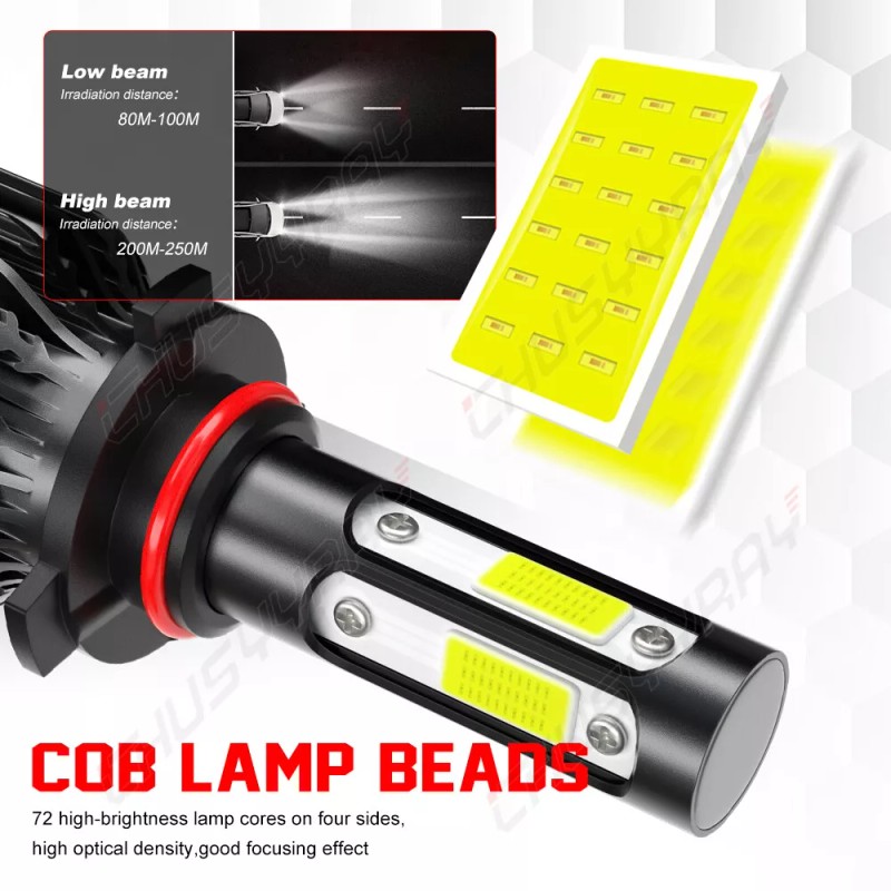 For Toyota Corolla 2009 2010 2011 2012 2013 6x LED