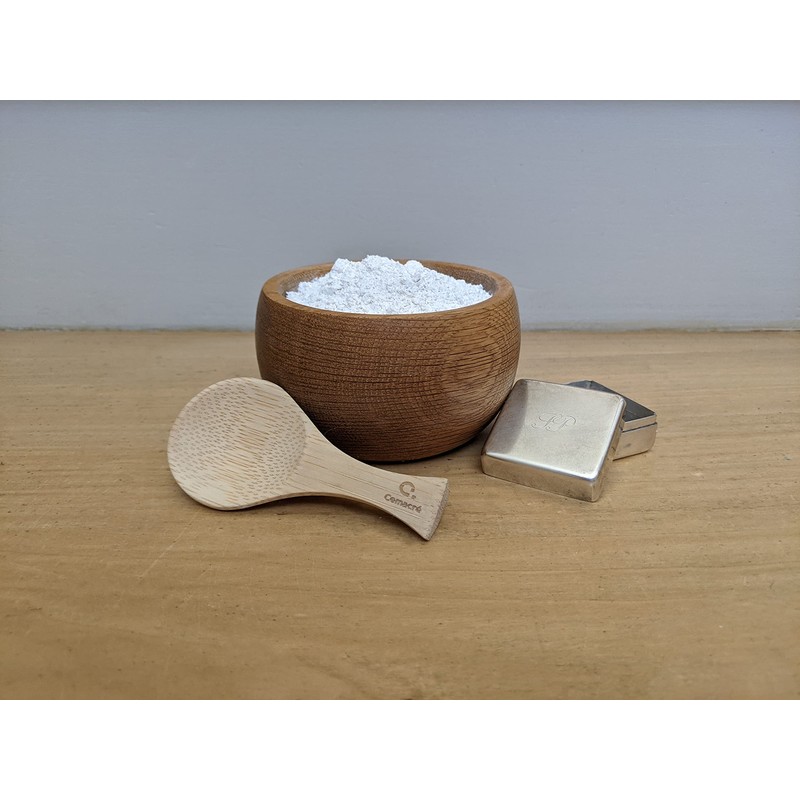 White Cemacre + Bamboo Spoon - 1kg - Cleans &