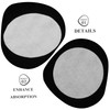 Vaguelly 50pcs Exfoliating Cotton Rounds for Makeup Removal Facial Cleansing