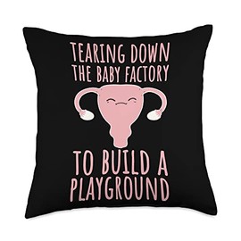 Hysterectomy Recovery Hysterectomy Survivor Uterus Removal Throw Pillow
