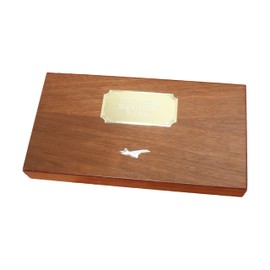 Gamekeepers Cottage gifts Concorde Wooden Backgammon Pub Set In Magnetic Box & FREE ENGRAVING 82