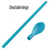 ZZLZX 8 PCS Plastic Straw Spoons Reusable Straw Spoons Detachable