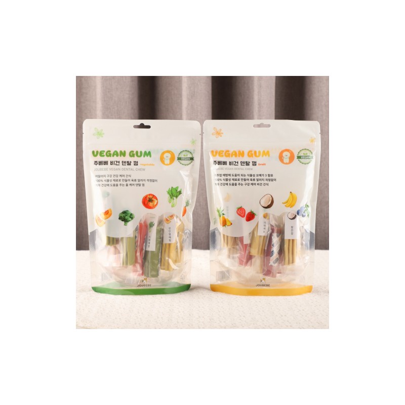 Jubebe Vegan Vegetable Dental Chews 150g / 주베베 비건 덴탈