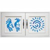Kokopelli Wall Art Stencil, 16.5 x 16.5 cm (M) -