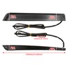HDBUBALUS LED Extended Saddlebag Light with Smoke Lenses Fit for