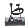 5.25 Inch Front Panel Hub, 5 Ports USB 3.2 GEN1
