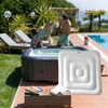 4.4Ft Inflatable Hot Tub Cover,Energy Saving Lid for Square Hot