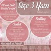 JubileeYarn Snow Blossom Yarn - DK Superwash Wool - Tide
