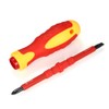 5pcs 500V Insulated Screwdrivers Set with Magnetic Slotted Phillips Pozidriv