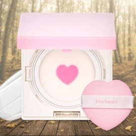 Heart/Moisturizing/Compact Powder/Kids/Children/Elementary/14g/1Pc