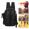 Backpack Knapsack Shoulder Messenger Bag Fishing Mountaineering Outdoor Lure Bagblack