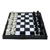 KFMX Mini Juego De Ajedrez Magnetico En Estuche Tablero Portatil