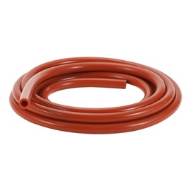 Hihaha Silikon-Vakuumschlauch für Automobil-Vakuumsysteme Hochtemperatur 12Ft 5/16" 8mm ID 2.5mm Dicke 1 Stück Rot