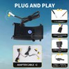 Archaic Dual light Strips Side Mirror Lights Compatible for Ford