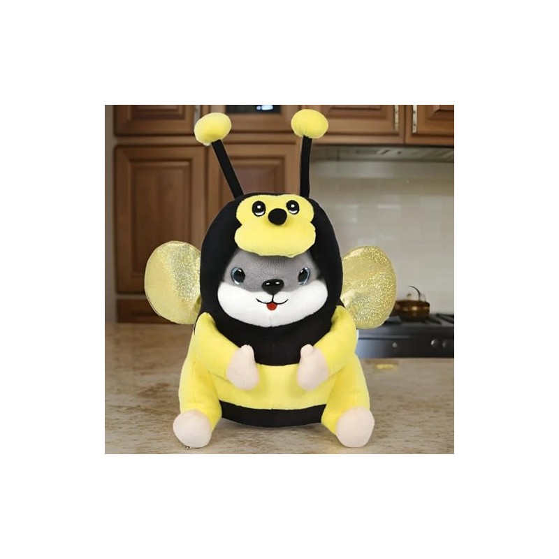 Rhode Island Novelty 8.5" Dressed Hamster Bee