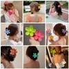 Blue Hair Claw Clips Flower Hair Clips – Big Cute