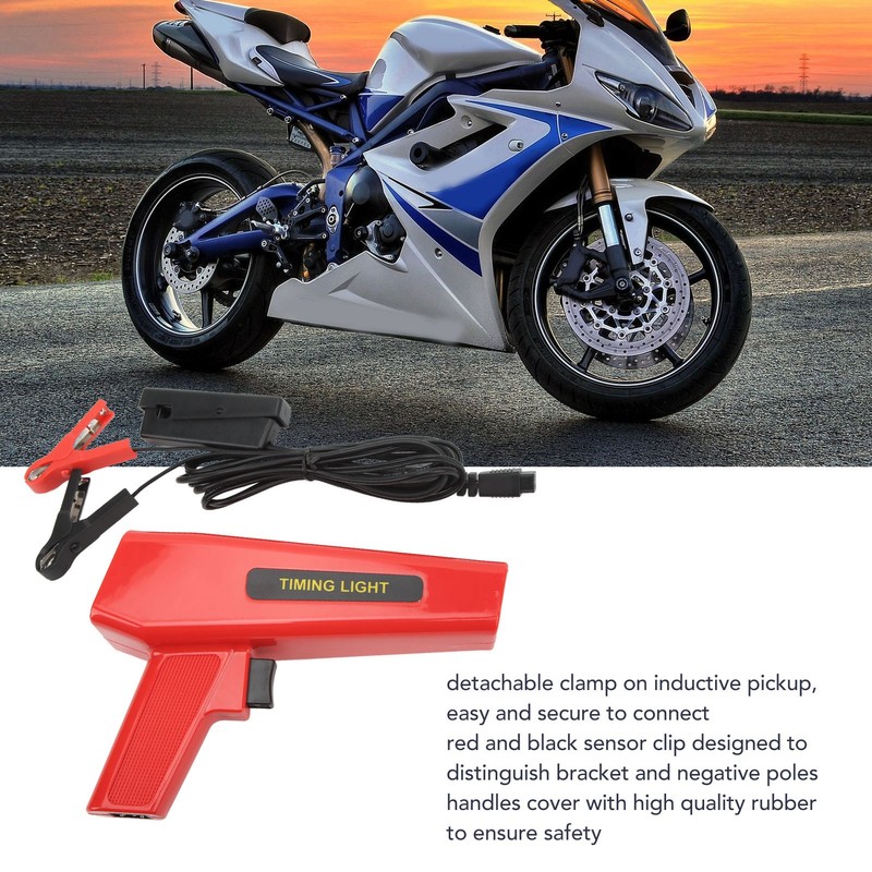 Engine Timing Light Inductive Ignition Strobe Timing Lamp Engine Detection