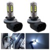 lingsee Xenon White 881 LED Bulbs Passing Spot Fog Lights