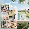 Portable Bottle Warmer for Travel, Baby Bottle Warmer for Breastmilk