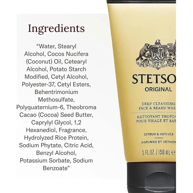 Stetson - Hidratante Facial Y Barba De Scent Beauty -