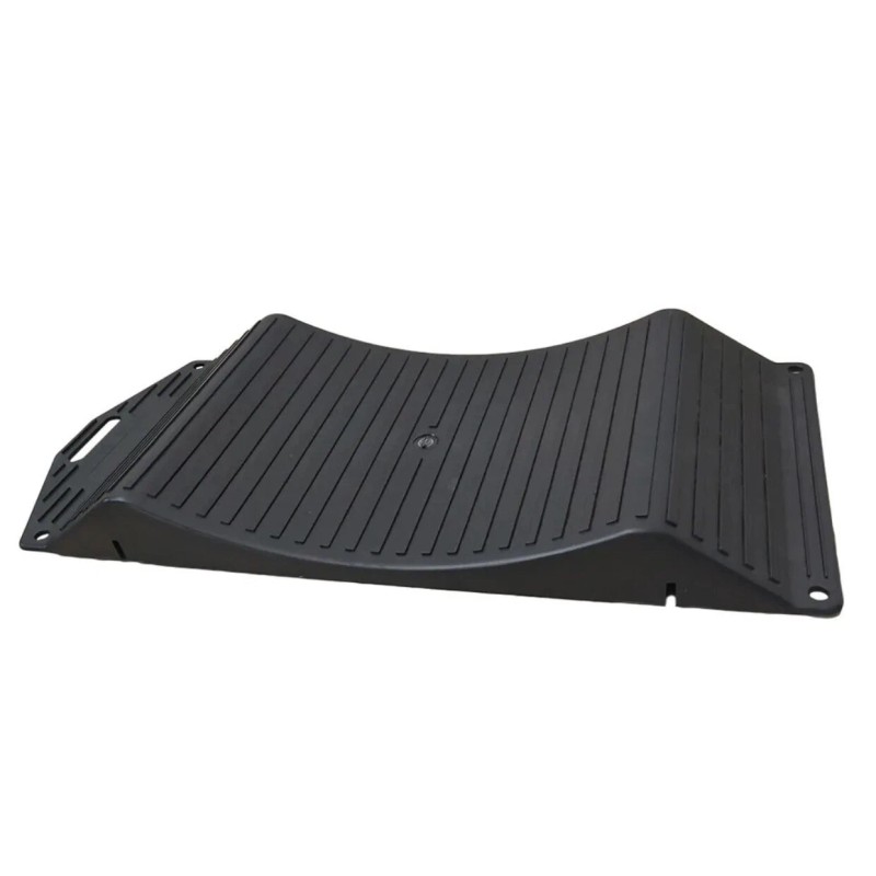 BLVD 4Pcs Black Portable Tire Saver Ramps Highly Visible for