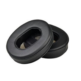 JHZZWJ Earpads and Headband Cover Replacement Compatible with Sony MDR-1A, MDR-1ADAC Cushion Pads Professional Headphones Ear Pads Cushions Replacement Black