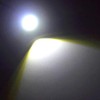 JRQLOV 4Pcs 23mm COB DC 12V Eagle Eye LED Car