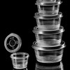 Sonile Round-shaped Disposable Sauce Cup Set - Various Sizes for